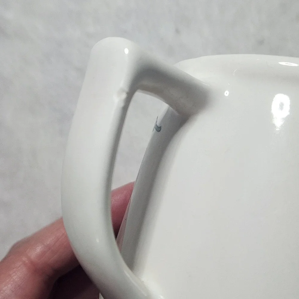 Vintage 1989 Petal Pets DogWood Ceramic Creamer Pitcher Artmark Chicago Japan